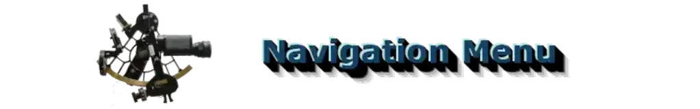 Navigation Menu with Sextant