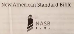 New American Standard Bible 1995 Logo