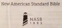New American Standard Bible 1995 Logo