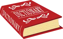 Dictionary image